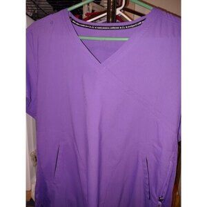 Koi  ladies Vintage  xl scrub top